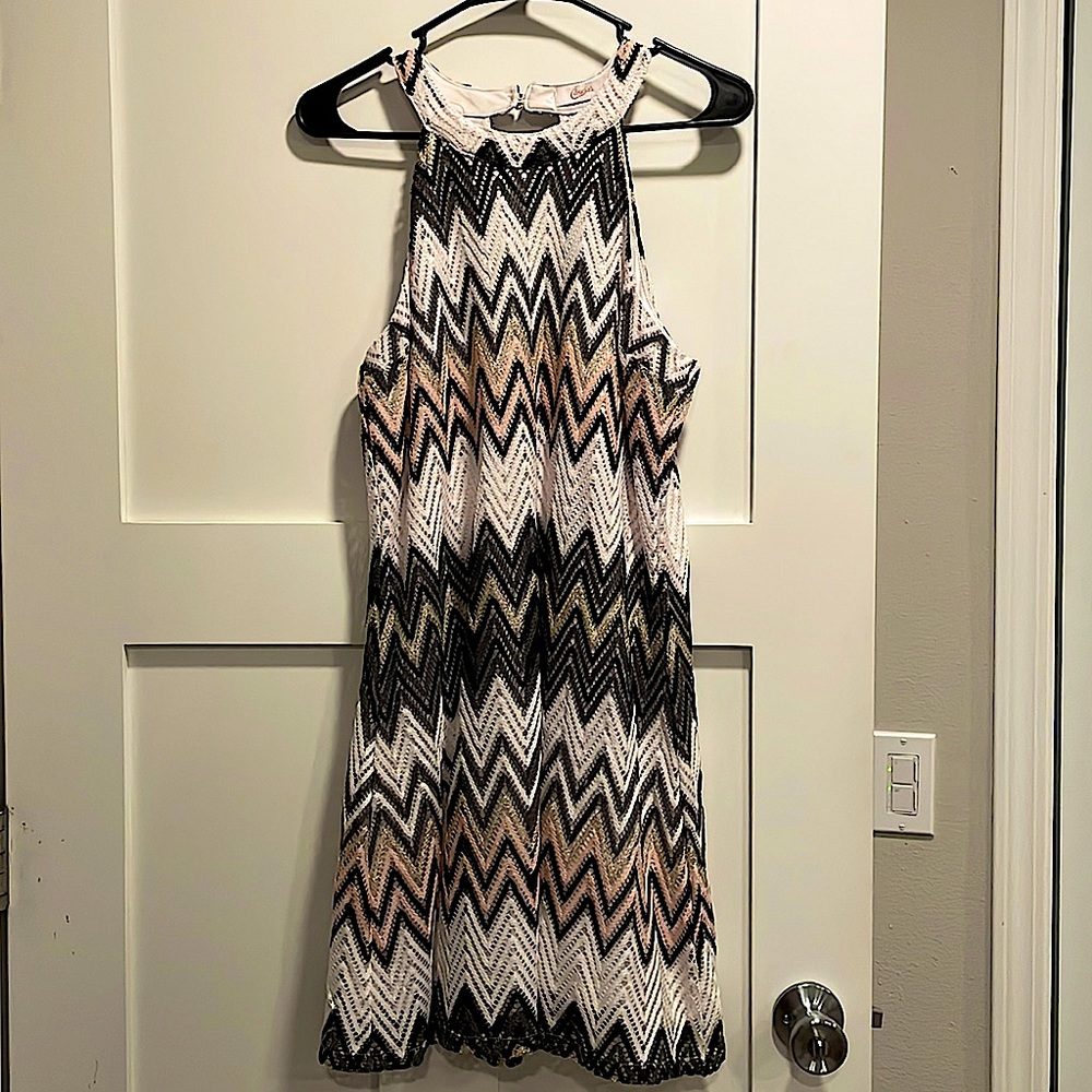 Mini halter top dress